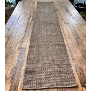 Natural Fiber Table Runner 72 x 13" Jute Natural Minimalist Neutral Beach House